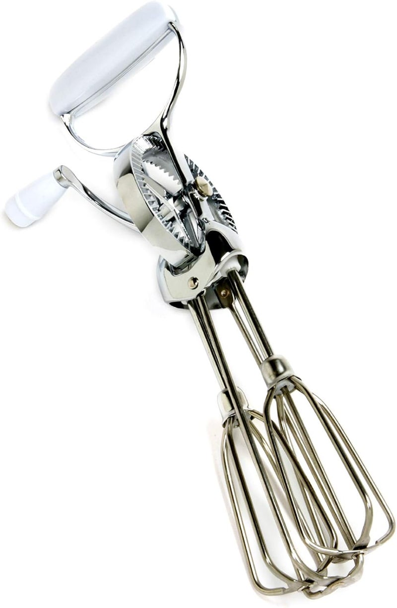 Norpro Egg Beater Classic Hand Crank Style 18/10 Stainless Steel Mixer 12 Inches - Image 1