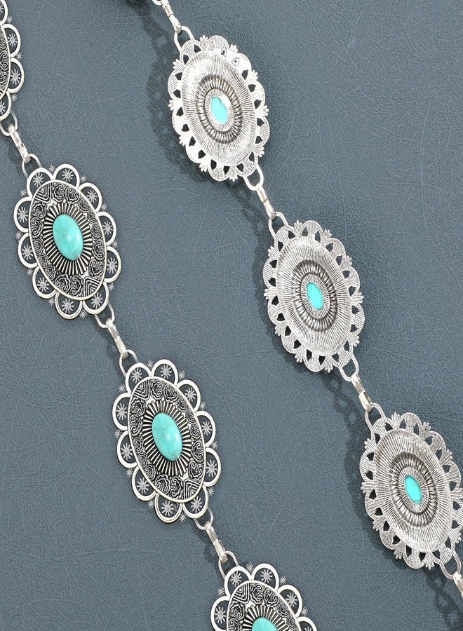 WOWOGO Kids Metal Waist Chain Belt Fashion Cute Western Link Belt Chain for Girls Dress Skirts - Image 4