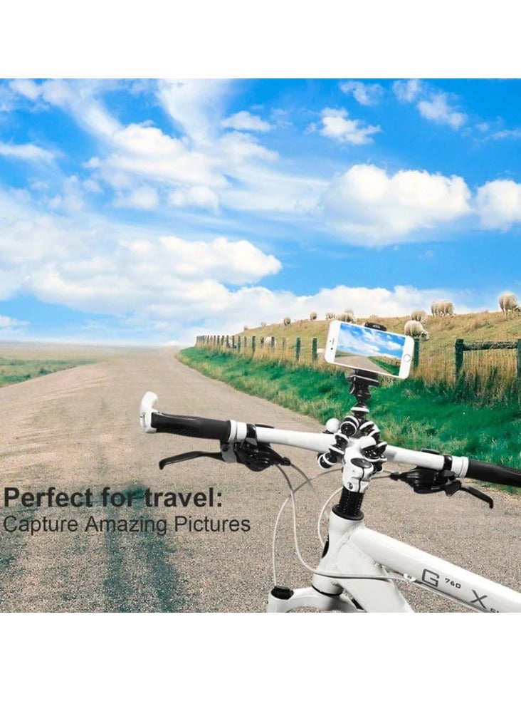 AL RAID Flexible Camera Tripod 360° Bendable Stand with Universal 1/4" Screw Mount for Smartphones, Action Cameras, and DSLRs - Image 5