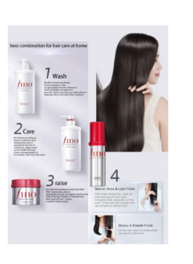 فينو مجموعة العناية بالشعر فينو بريميوم تاتش الفاخرة - شامبو، بلسم، ماسك، وزيت - لإصلاح الشعر الجاف والتالف - Image 2