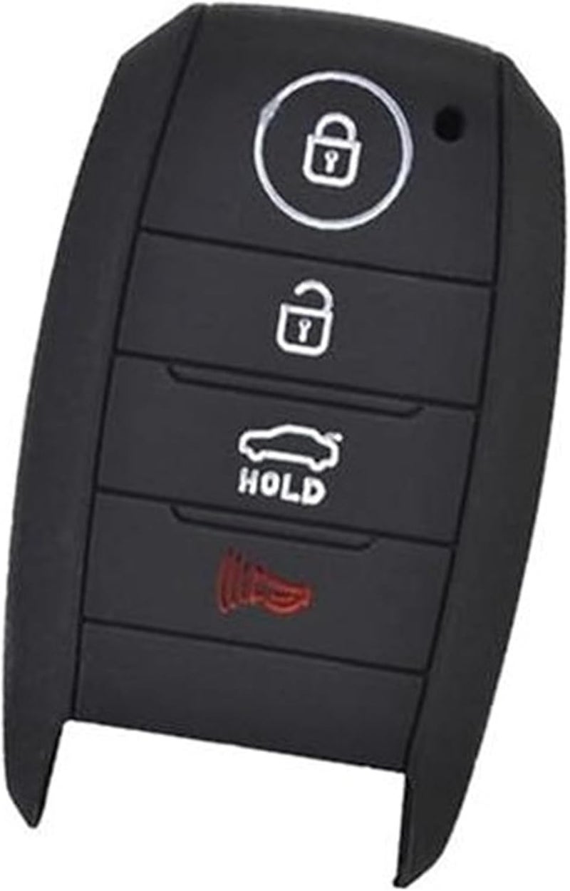 Wivplex 4 Button Car Key Fob Cover for Kia Models - Image 1
