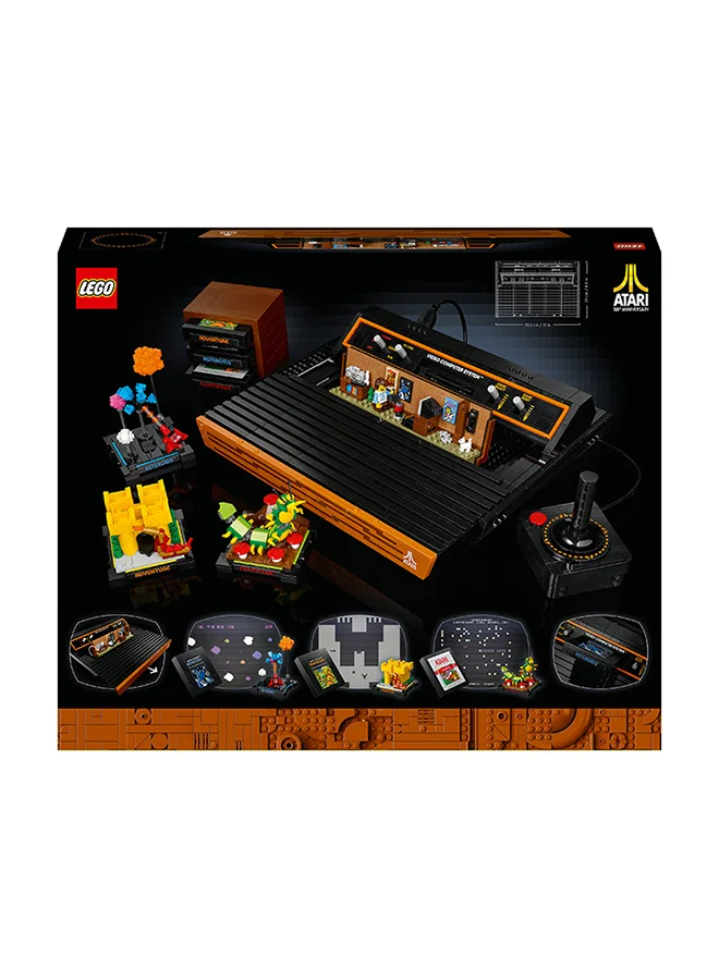 ليغو Atari2600 10306 Building Kit for Adults; Build a Vintage Games Console Replica Model; A Gift Idea for Video Game Lovers Who Love Rewarding Projects (2,532 Pieces)