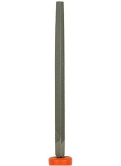 BLACK+DECKER 200Mm 2Nd Cut Bimaterial Handle Steel Triangle File Orange Black Bdht22147 2 Years Warranty  - Image 3