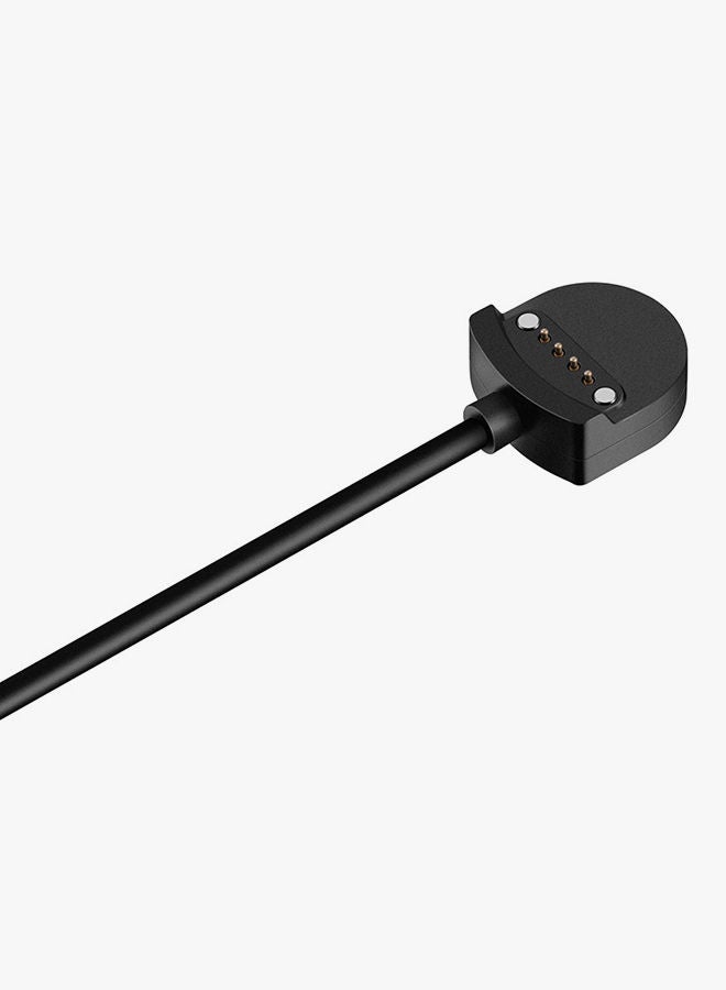 NIBEMINENT Universal Charging Dock Charger Cable For Ticwatch S/Ticwatch E Black  - Image 4