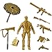 Fortnite Hot Drop1 Figure Pack with 4inch MidasGold Figure Harvesting Tool Umbrella Back Bling and Weapons - Image 3