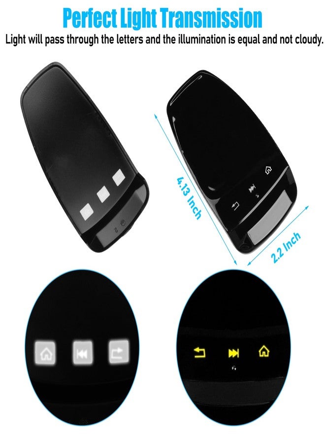 Jaronx Compatible with Mercedes Benz Multimedia Touch Pad Cover, Command Touchpad Controller Mouse Cover for C-Class W205/ E-Class W213/ S W222/ GLC W253/ GLS W166/ GLE W166 2014-2019(D Model) - Image 5