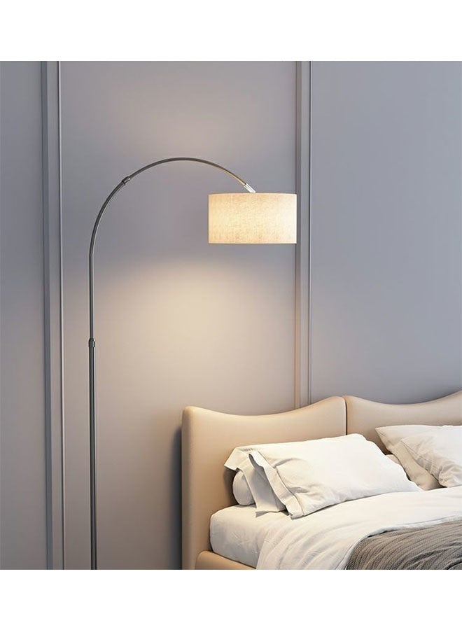 تخيل مصباح أرضي مع لمبة معدنية LED 12 واط ضوء دافئ 185x38 سم  - Image 2