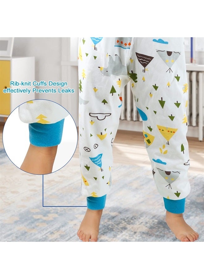 MOEMOE BABY Diaper Pants Waterproof Diaper Short for Boys Potty Training Pants Nighttime Bedwetting Uderwear for Kids Pack of 2  - Image 3