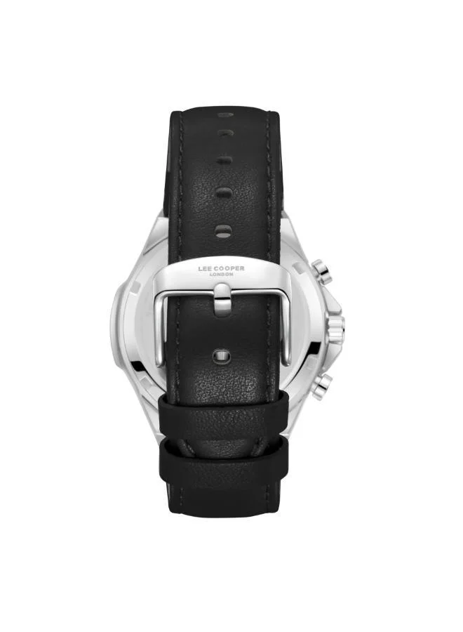 Lee Cooper  Men's Leather MULTIFUNCTION Watch LC08223.351 - 43 mm for Men | Best Price UAE