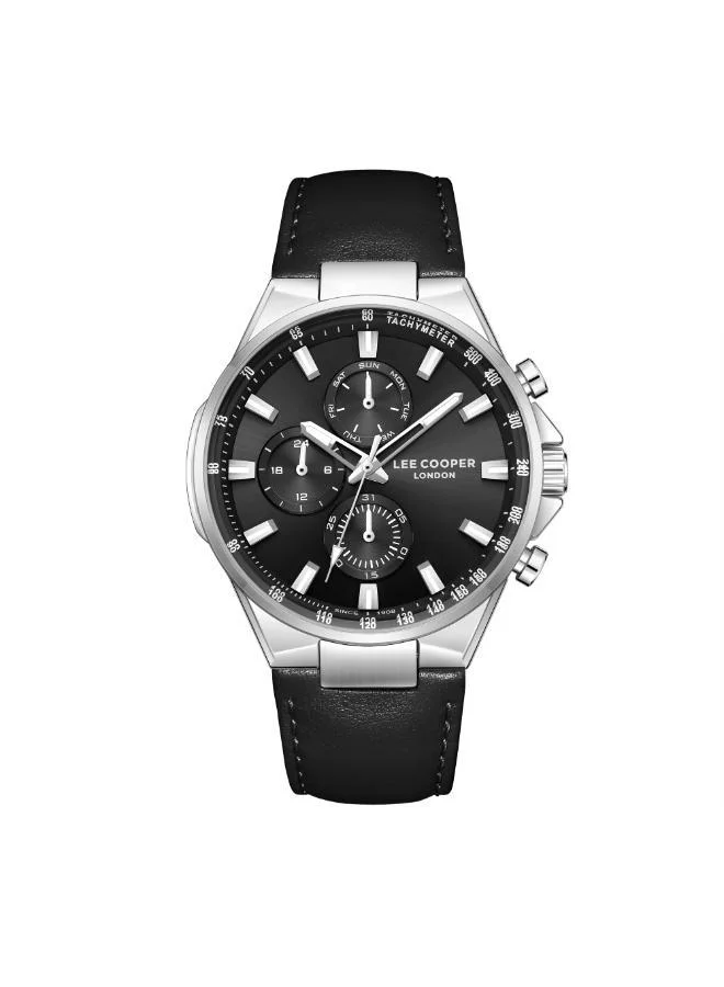Men's Leather MULTIFUNCTION Watch LC08223.351 - 43 mm