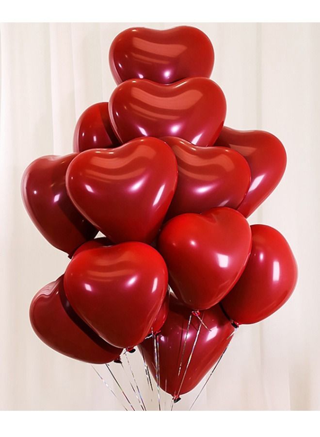 مجموعة بالونات مصنوعة من اللاتكس بلمسة نهائية معدنية لتزيين الحفلات والاحتفالات مكونة من 10 قطع - Image 3