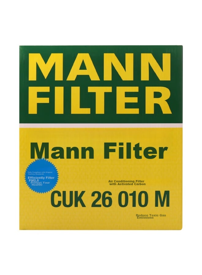 Mannfilter Air Conditioning Filter, Air Conditioning Filter Element Cuk26010m For Santana Polo Jetta Va3/xinrui Jingrui Xin Dong/a1 - Image 5