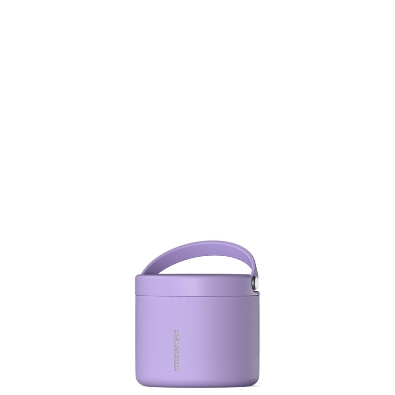 Hydrapeak 18oz Stainless Steel Vacuum Insulated Food Jar for Hot Food and Cold Food, Wide Mouth Leak-Proof Soup Jar for Adults, 10 Hours Hot and 16 Hours Cold (Lavender) - Image 1