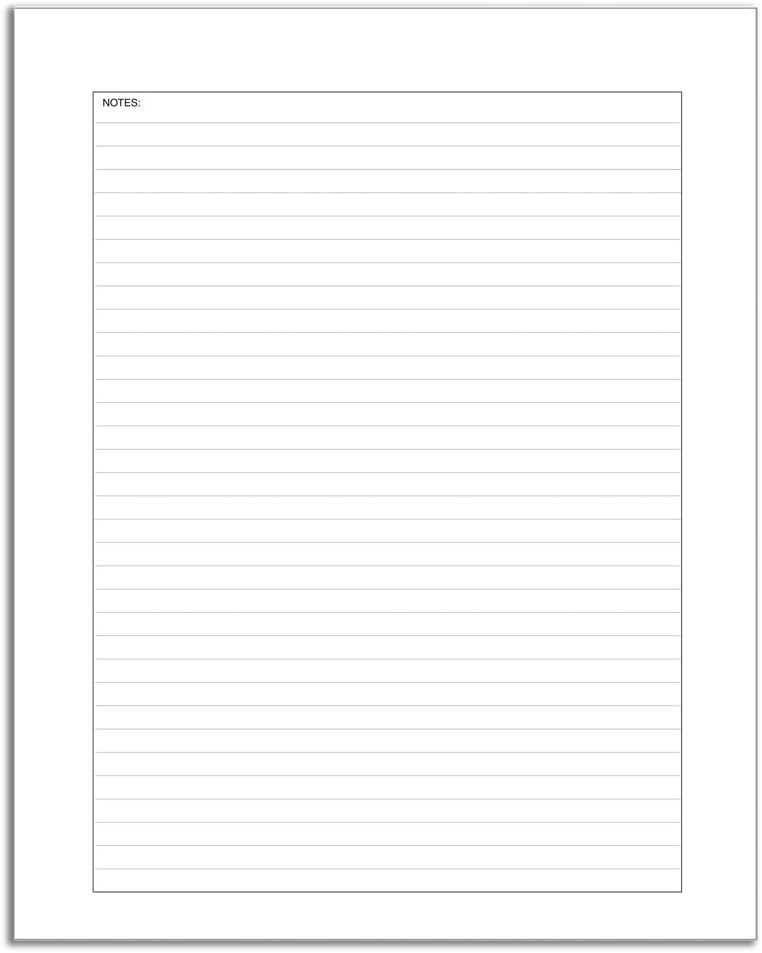 BookFactory Record Book Professional Record and Account Notebook College Ruled Notebook 96 Ruled Pages 8 x 10 Section Sewn Hardbound RA096SRSALKMST15 - Image 3