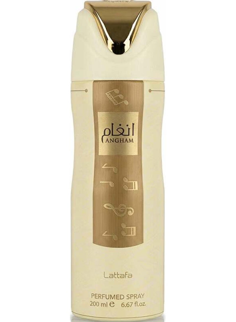 بخاخ مزيل العرق المعطر لطافة أنغام 200 مل