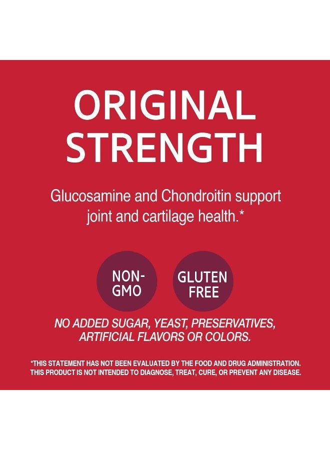 21st Century Glucosamine 250 Mg Chondroitin 200 Mg Original Strength 60 (Easy Swallow) Capsules  - Image 5