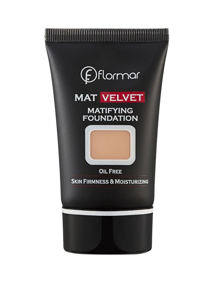 flormar Mat Velvet Matifying Foundation V213 Beige Classic - Image 1
