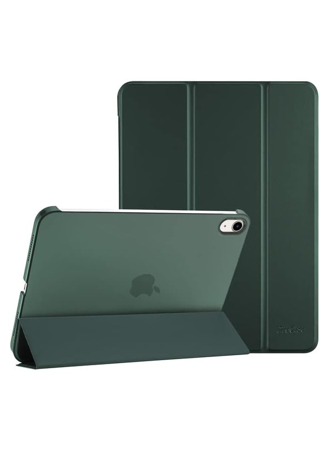 Procases For Ipad 10Th Generation Case 2022 Ipad 10.9 Inch Case, Ipad 10 Case Slim Stand Hard Shell Back Protective Smart Cover For 10.9” Ipad 10Th Gen 2022 Release A2696 A2757 A2777 -Mgreen - Image 1
