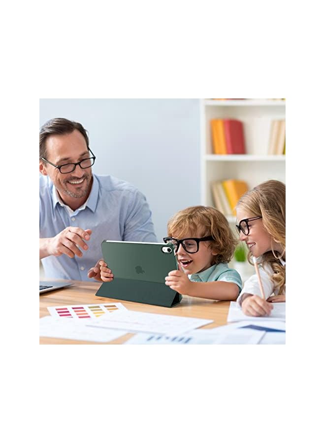 Procases For Ipad 10Th Generation Case 2022 Ipad 10.9 Inch Case, Ipad 10 Case Slim Stand Hard Shell Back Protective Smart Cover For 10.9” Ipad 10Th Gen 2022 Release A2696 A2757 A2777 -Mgreen - Image 2