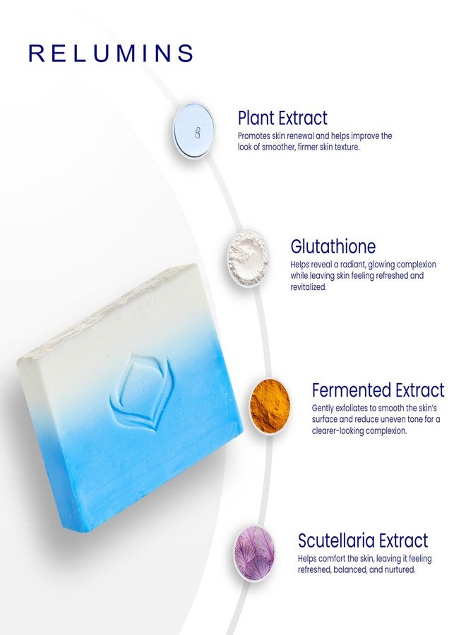 Relumins Advance Intensive Skin Repair Soap with TA Stem Cell, Rejuvenation, Body Soap Bar, and Licorice for Softer, Smooth Skin, 135g x 1 Bar - Image 4