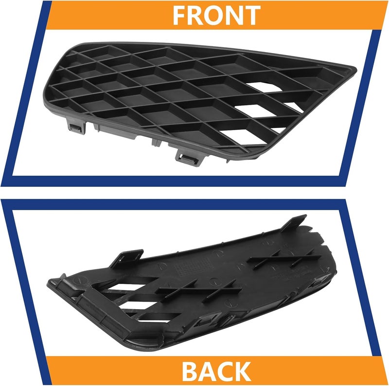 BXZ Front Bumper Grille Fog Light Lamp Cover for Honda Civic - Image 5