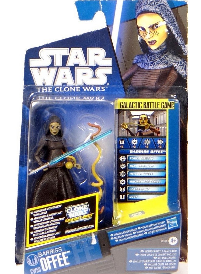 Star Wars 2011 Clone Wars Animated Action Figure CW No. 50 Bariss Offee