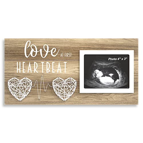 EURSET Baby Sonogram Picture Frame for Standard 4 x 3 Ultrasound Photo  Pregnancy Announcements Ideas  Gender Reveal BabyShower Gifts  New Mom Expecting Parents to Be Keepsake Gift