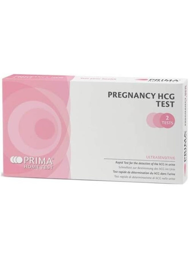 Prima Pregnancy HCG Test (2 Tests)