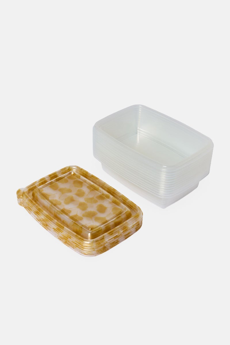 COOK WITH COLOR 24 Pcs Plastic Food Storage Containers With Lid, Multicolor - Image 2