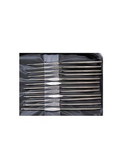 Dubkart Aluminum Crochet Hook Set Knitting tool Hooks Handle Aluminum Alloy Knitting Knit Needles (22-Piece)  - Image 3