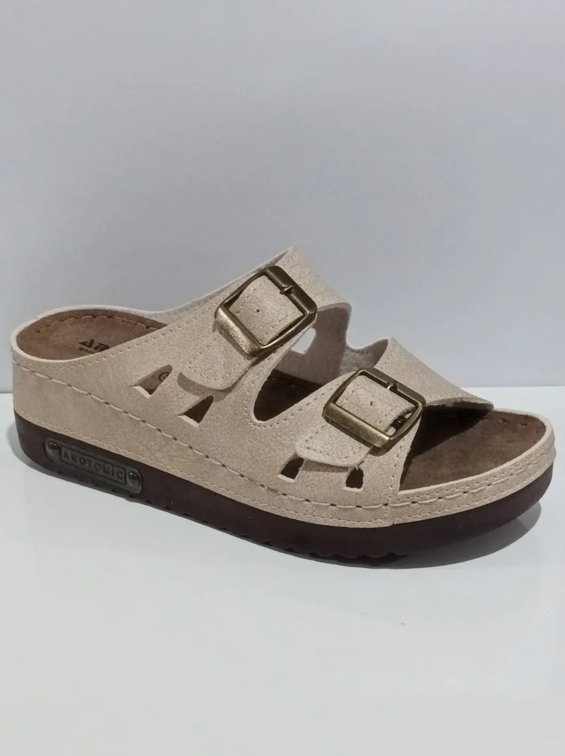 اريان 07-043 Anatomic Women's Wedge Heel Slippers