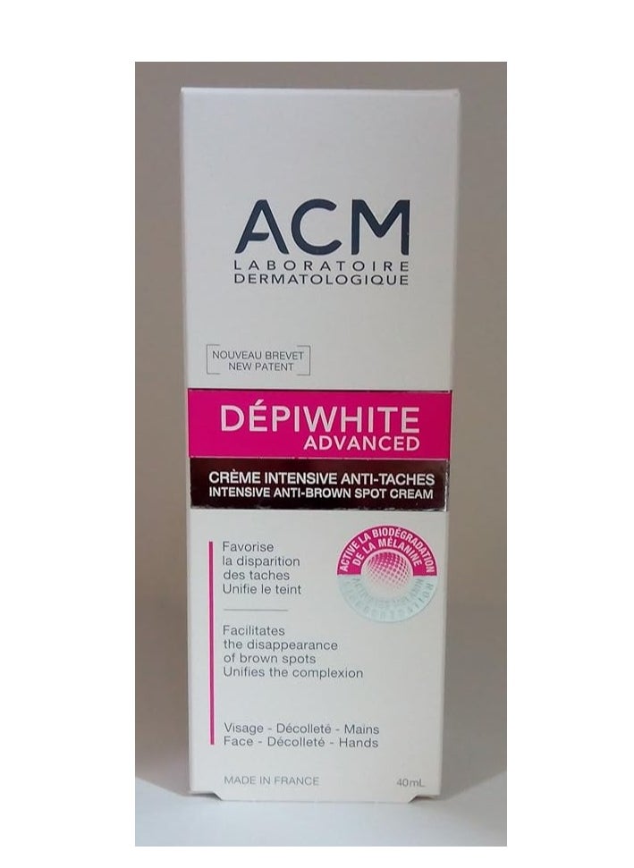 ACM Laboratoire dermatologique - ACM Depiwhite Advanced Intensive Anti-Dark Spot Cream 40ml - Image 1