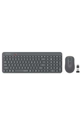 مجموعة لوحة مفاتيح وماوس لاسلكية QuietKey 2-Zone من Fstyler FG3300 Air2، وحدة تحكم مشغل الوسائط المتعددة ذات الوظائف المزدوجة Desk+Air، وضع مكافحة السكون، التقاط شاشة الماوس، تبديل نظام التشغيل، رمادي - pzsku/ZA70B57BF9EFD6E843568Z/45/_/1722882328/4078b868-0440-40b7-a903-761bcc3b3202