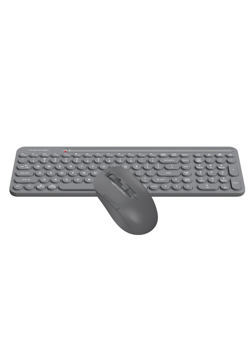 Fstyler Wireless QuietKey 2-Zone Keyboard Mouse Combo FG3300 Air2, Desk+Air Dual Functions Multimedia Player Controller, Anti Sleep Mode, Mouse Screen Capture, Operating System Swap , Grey - pzsku/ZA70B57BF9EFD6E843568Z/45/_/1722882543/7141963c-1812-4ddf-9f1f-ee90e1c0875c