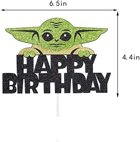 Confetti! Space wars Cake toppers Decoration Children Birthday Party Decoration  Star wars Galaxy Children Birthday Theme Party - Image 2
