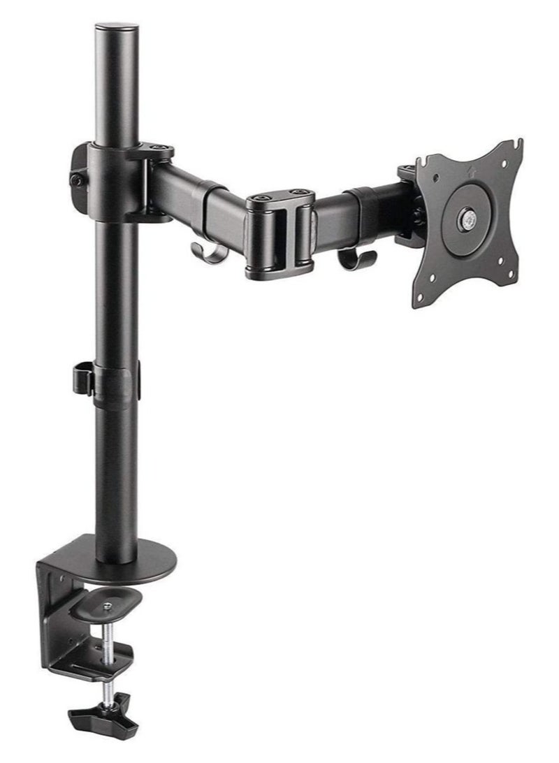 Single Monitor Arm Desk Mount | For 17-32 Inches | Full Motion Swivel Long Arm with Gas Spring | Height Adjustable LCD Monitor Mount. - Image 1
