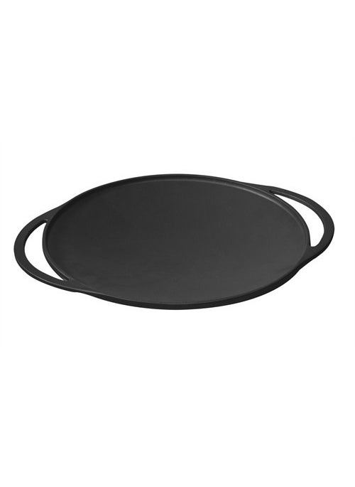 Lava Sheet Metal Roasting Pan and Wooden Base, Diameter (Ø)28cm. Metal Handle,  - Image 2