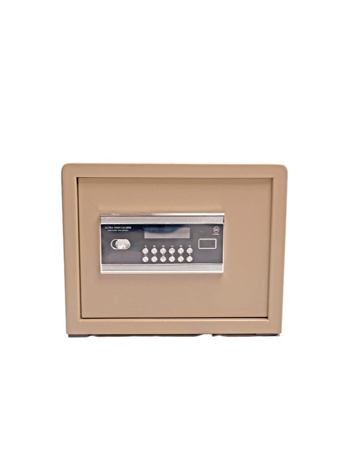 Generic Luxury Fire-Resistant Digital Security Safe With Electronic Number Pad And Lock And Physical  Key  30 *30*38 CM  - Image 3