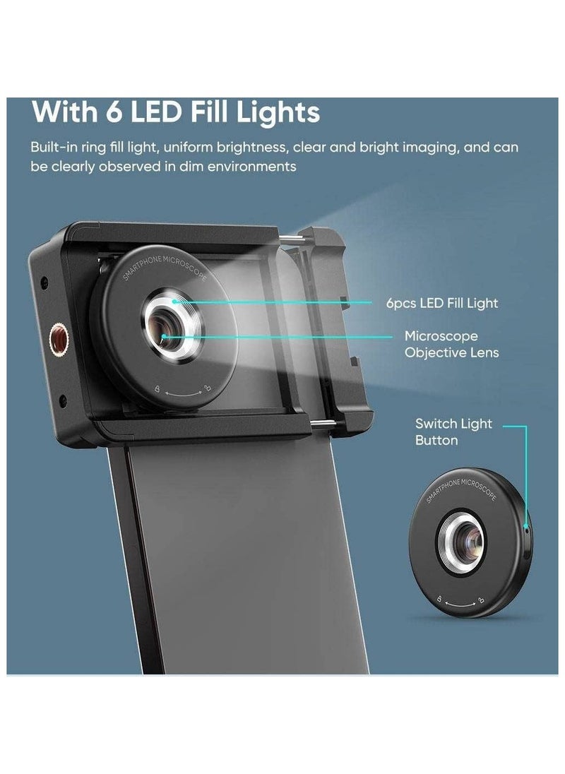 APEXEL MS009 HD Portable Smartphone Microscope  - Image 1