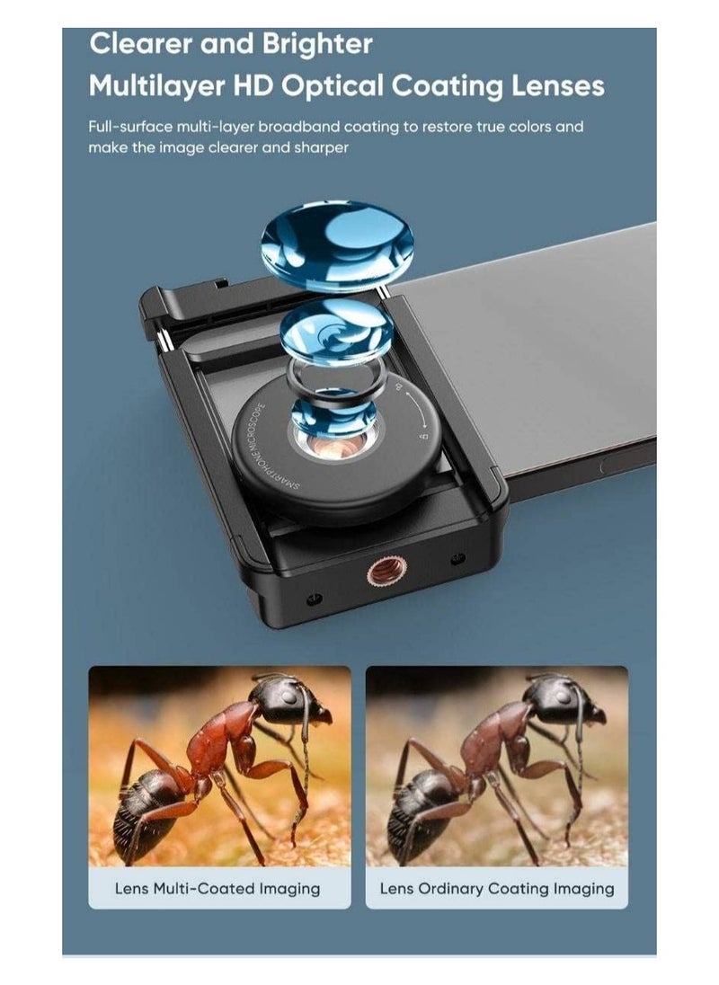 APEXEL MS009 HD Portable Smartphone Microscope  - Image 2