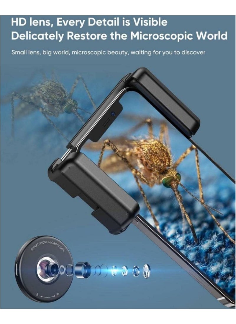 APEXEL MS009 HD Portable Smartphone Microscope  - Image 3