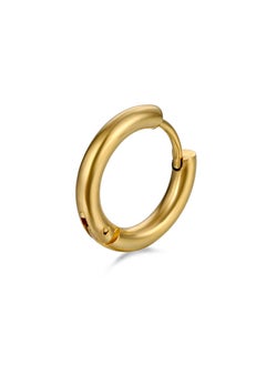 Generic Cross-border earrings female titanium steel simple ear buckle ear ring electroplating clothing accessories earrings earrings manufacturers wholesale  - Image 2