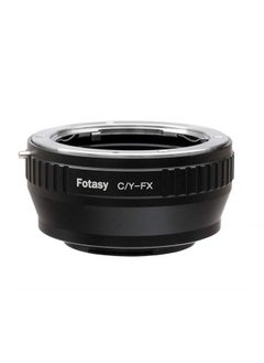 Fotasy Contax Yashica C/Y Lens to Fuji X Adapter, CY Lens X Mount Adapter, Compatible with Fujifilm X-Pro1 X-Pro2 X-Pro3 X-E2 X-E3 X-A10 X-M1 X-T1 X-T2 X-T3 X-T4 X-T10 X-T20 X-T30 X-T30II X-T100 X-H1  - Image 2