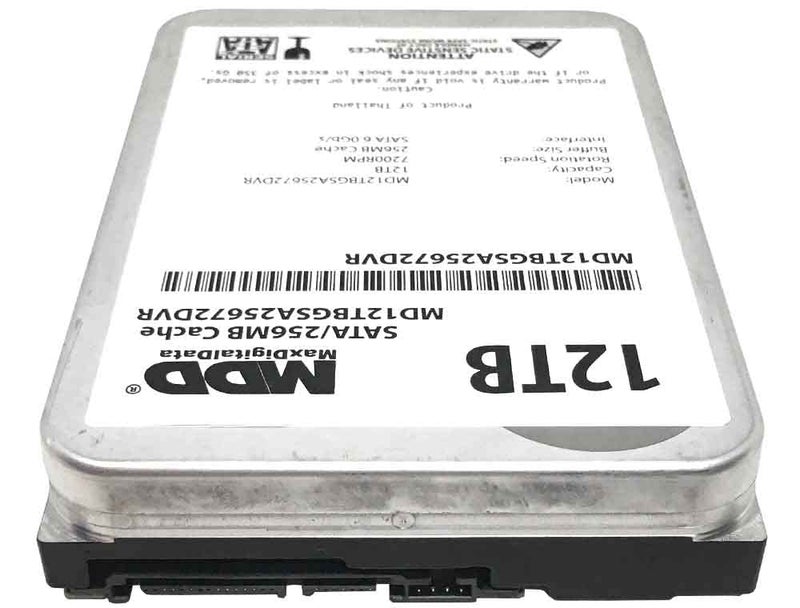 MDD MAXDIGITALDATA MDD 12TB 7200 RPM 256MB Cache 3.5-inch Internal Hard Drive for Surveillance Storage (Renewed) - Image 4