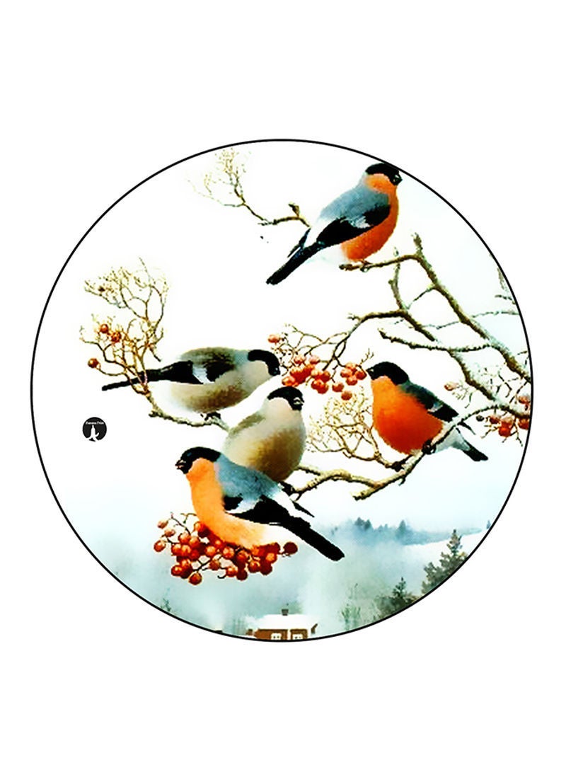 RKN Birds Printed Mouse Pad  Multicolour
