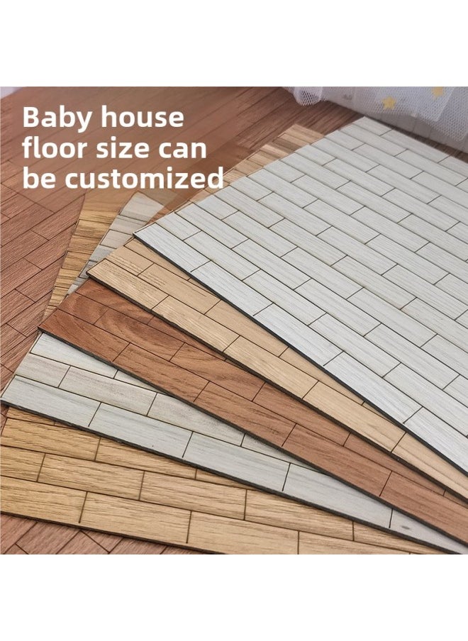 ob11 Baby House Wood Grain Floor BJD Doll Accessories Doll House Box DIY Material Package Furniture Doll Bed-Height:Brickless Pattern-Natural Oak-Length 30cm*Show 15.2cm - pzsku/ZA70BDC4FCC4328B90303Z/45/_/1741676453/e3359952-1e2b-43da-a219-ecc5c5292cf6