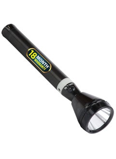 iBELL IBELL FL8359 Rechargeable Torch Flashlight,Long Distance Beam Range, Aircraft Aluminium Body with Ultra Bright LED Light(Black)  - Image 1