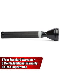 iBELL IBELL FL8359 Rechargeable Torch Flashlight,Long Distance Beam Range, Aircraft Aluminium Body with Ultra Bright LED Light(Black)  - Image 2