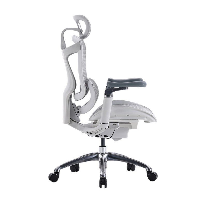 ALTIS Doro C300 Ergonomic Office Chair with Ultra Soft 3D Armrests, Dynamic Lumbar Support for Home Office Chair, Adjustable Backrest Desk Chair, Swivel Big and Tall Office Chair(White) - Image 4