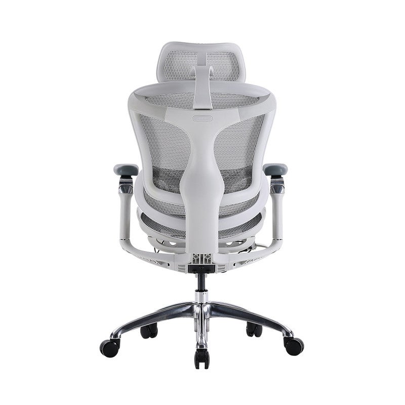 ALTIS Doro C300 Ergonomic Office Chair with Ultra Soft 3D Armrests, Dynamic Lumbar Support for Home Office Chair, Adjustable Backrest Desk Chair, Swivel Big and Tall Office Chair(White) - Image 5